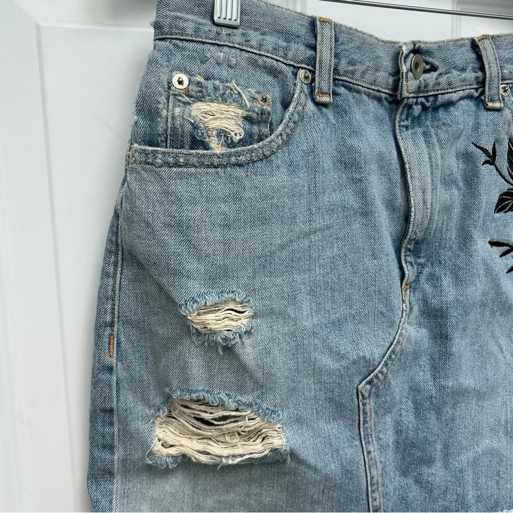 Rag & Bone embroidered mini skirt - Picture 6 of 10